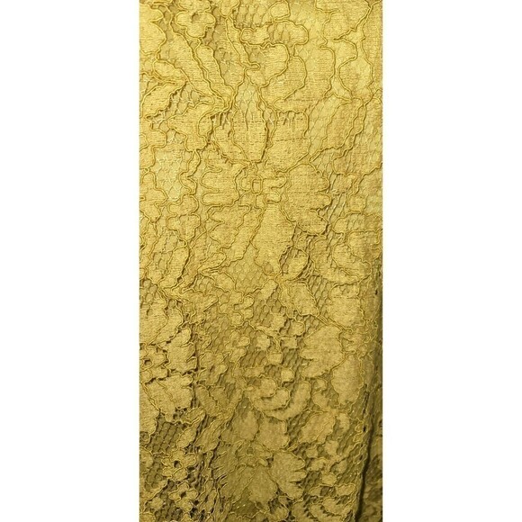 Worthington High Neck Sleeveless Lace Blouse - Size L - Picture 9 of 9